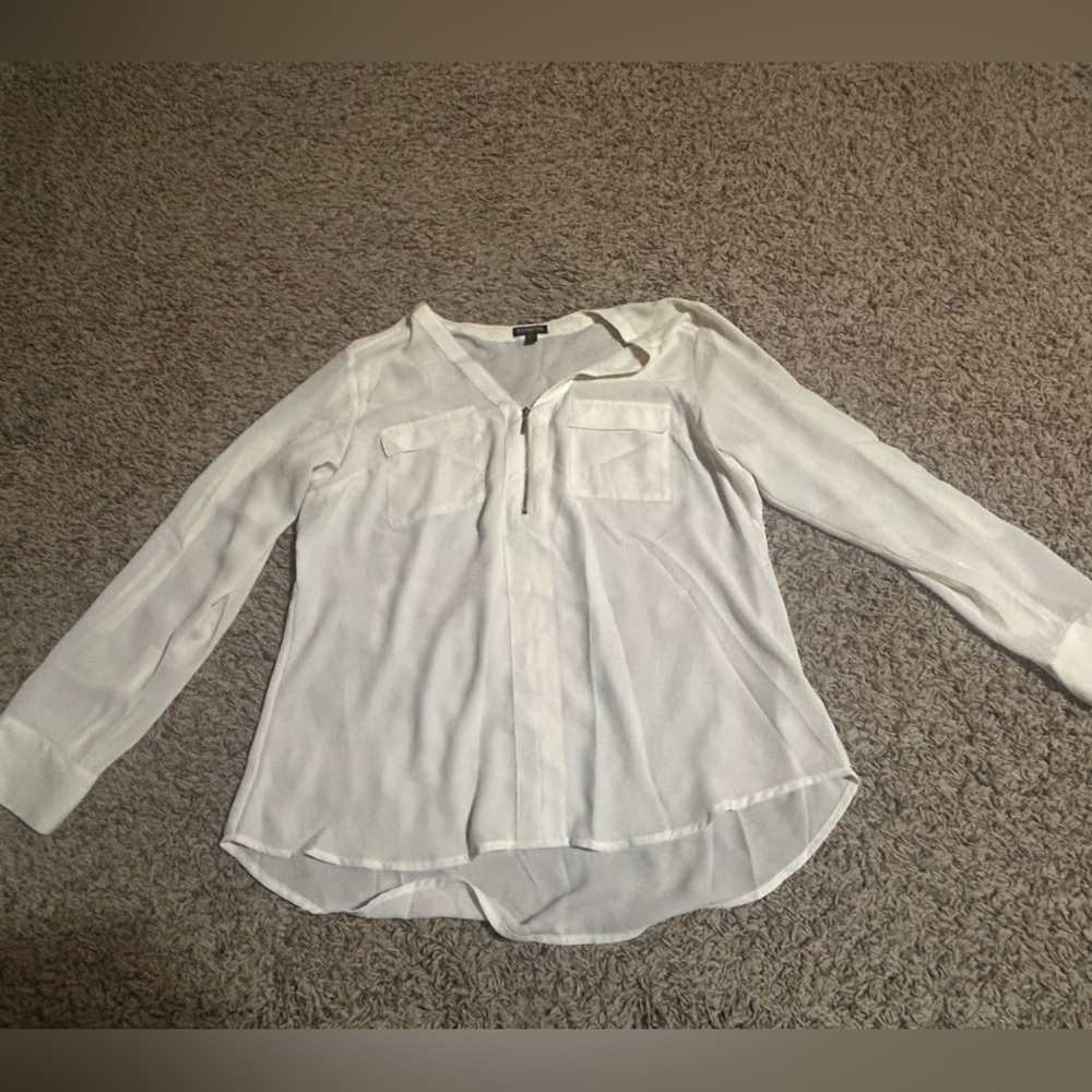 Express Cream Blouse